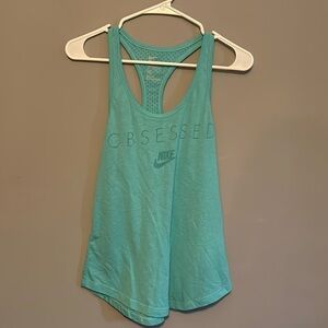 Nike Blue Tank Top - S